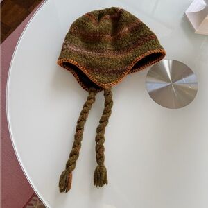 Cozy Multicolor Knit Hat Made in Canada